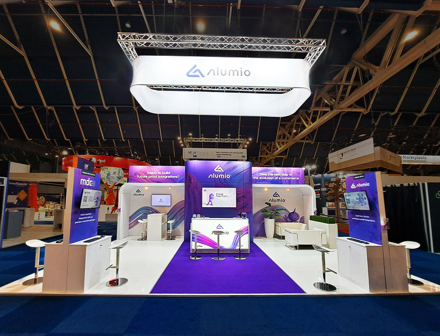 Iaapa expo europe 2024 Amsterdam Standbouw