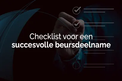 Checklist voor een succesvolle beursdeelname