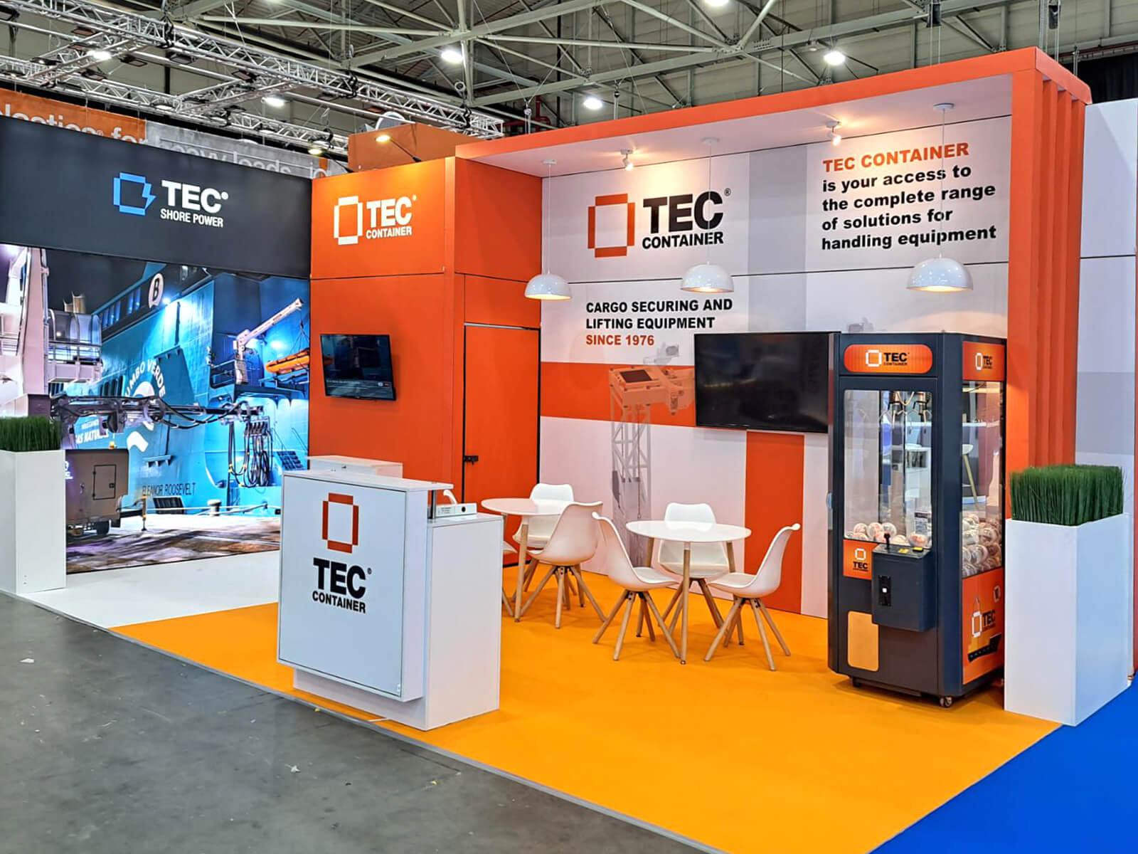 Standbouw voor TEC Container