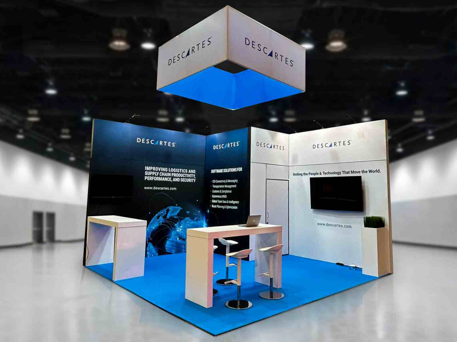 Standbouw voor DESCARTES op Transport & Logistics, München
