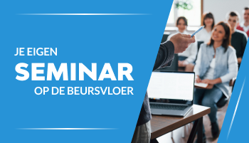 Je eigen seminar op de beursvloer
